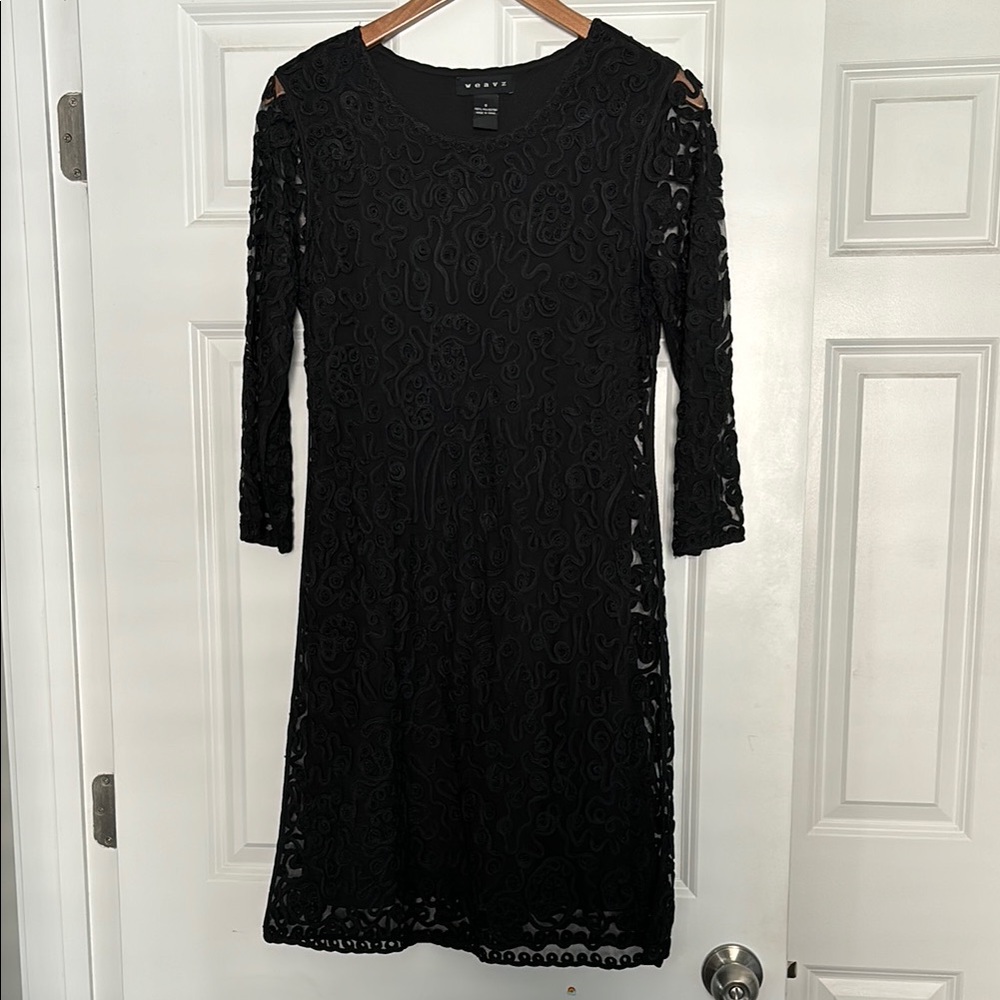 Weavz Black Long Sleeve Dress Size Small Women’s - Picture 2 of 12